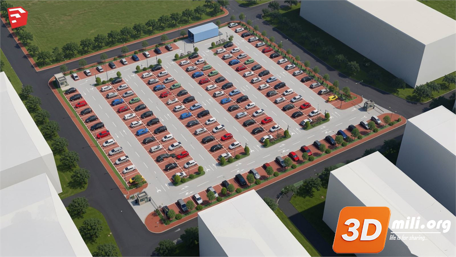 Parking lot Skp Files